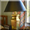 DL07. Brass table lamp. 
